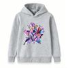 Kids Girls Boys Hoodie Cartoon 3 Action Characters Print Casual Long Sleeve Pullover Sweatshirt for Children