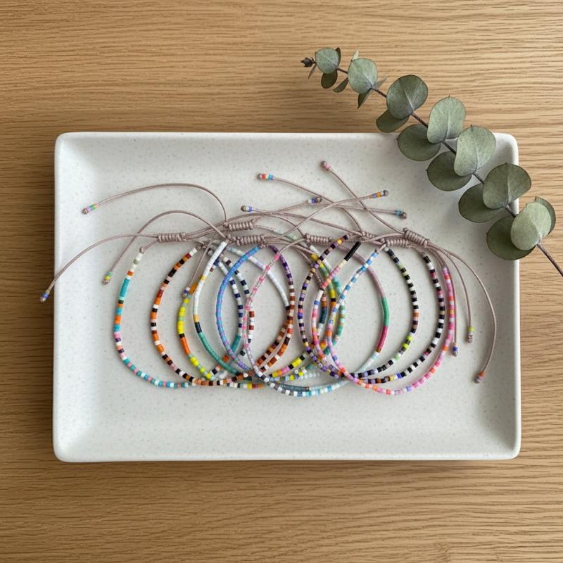 Armband Voor Vrouwen Kleurrijk Y2k Accessoires Sieraden Cadeau Handgemaakt Kralen Pulseras Mujer