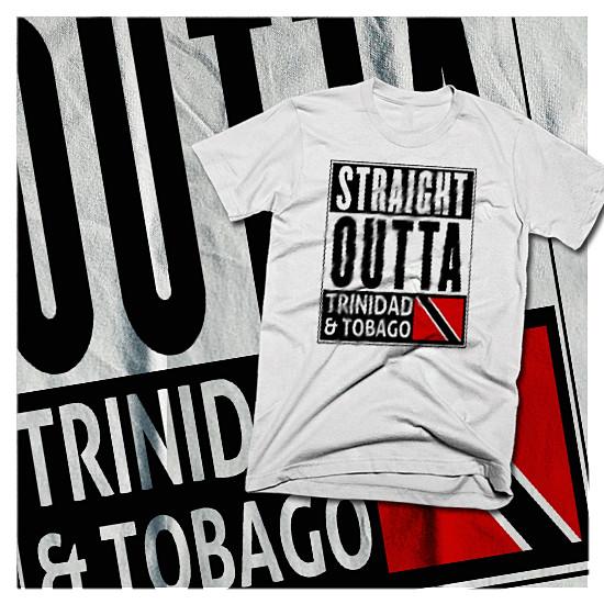 Trinidad T-shirt Trinidad and Tobago Flag TNT Carnival Soca Straight Outta TNT