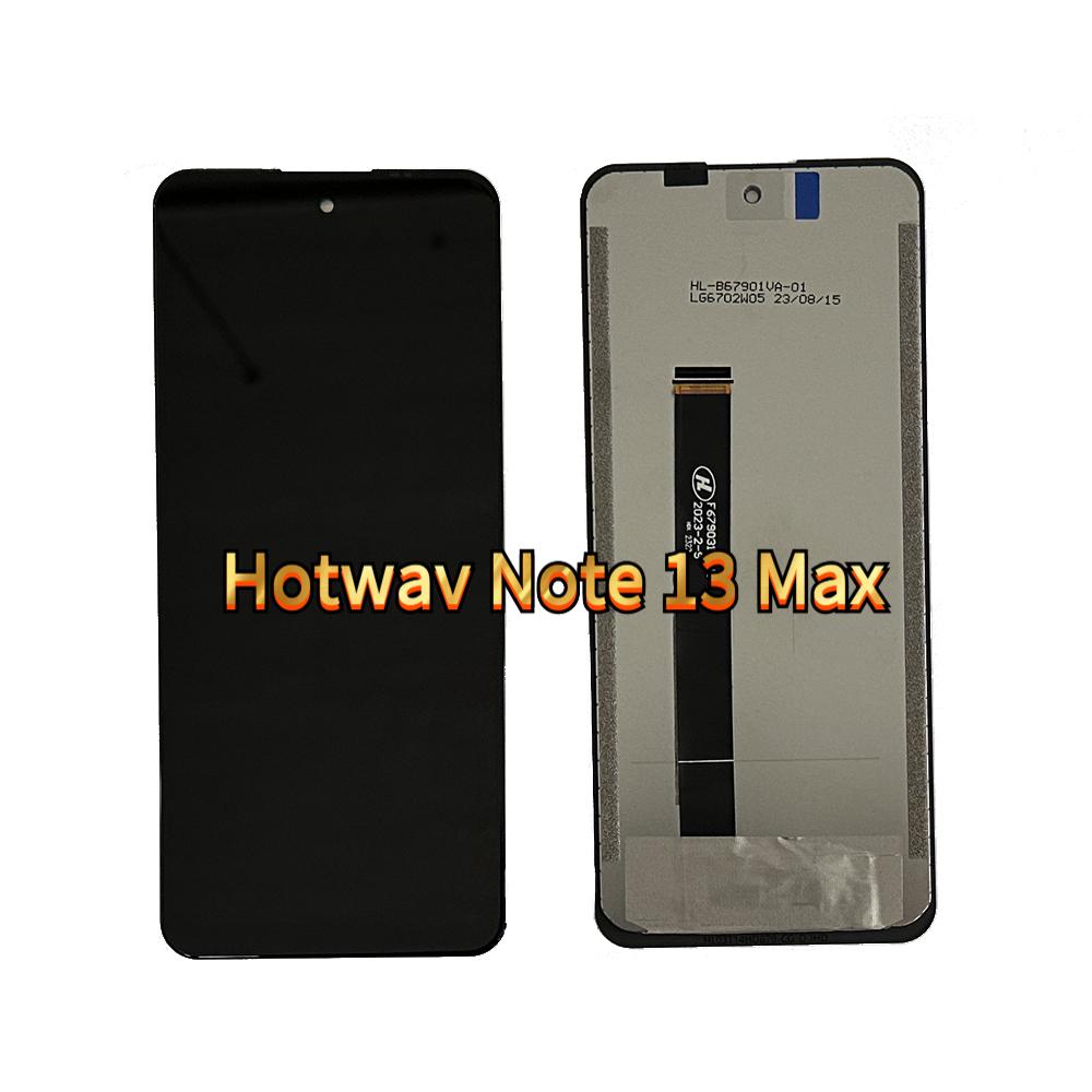 

LCD Screen and Digitizer Full Assembly for Hotwav Note 13 Max