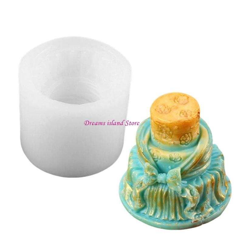 Silicone Fondant Mould Candy Mold Cake Shaped DIY Reusable Moulds Baking Tools HX6C