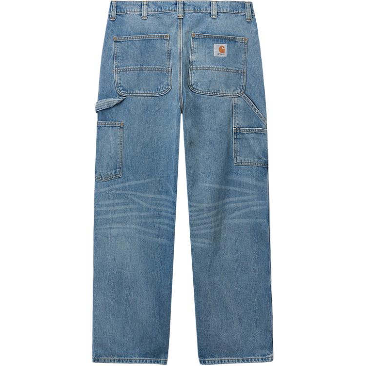 Carhartt WIP Casual Fashion Simple Cotton Straight-Leg Jeans Men jeans CHXJN035797AP