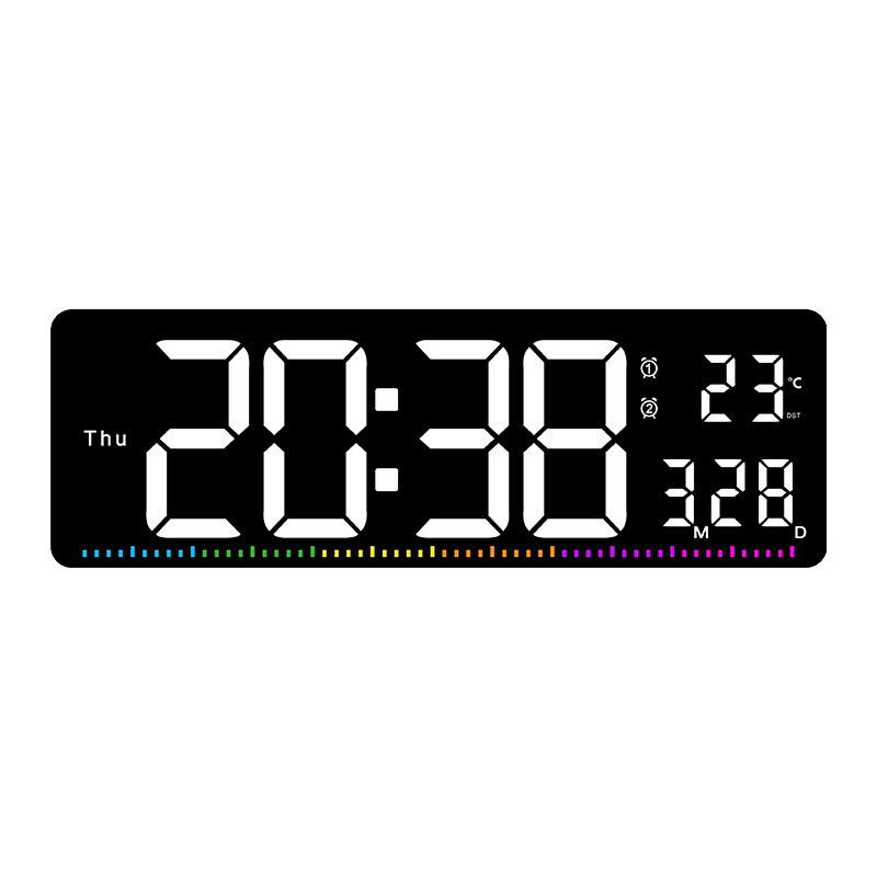 

Multifunctional Large Screen Wall Clock for Living Room & Gym - Model 6663