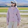 Hooded jacket women's spring and autumn new small loose casual tooling trench coat short jacket