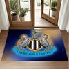 Newcastle United Football Design Crystal Velvet Rug Soft Decorative Mat for Bedroom Entrance