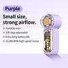 Handheld Fan, with Transparent Body Mini Portable Personal Fan, Digital Display And Emergency Lighting Design, 100 Gear Wind Speed Adjustable Fan for