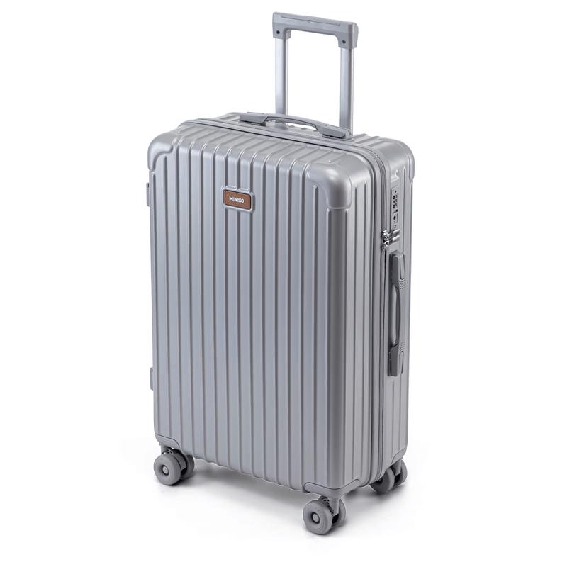 MINISO Multi-Functional Travel Suitcase with Cup Holder and TSA Lock