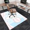 Anime Cartoon Design Chair Mat - Non-Slip Carpet for Office Chairs, Home Decor, Living Room, Bedroom, Game Room & Dormitory (Festival Gift, Universal
