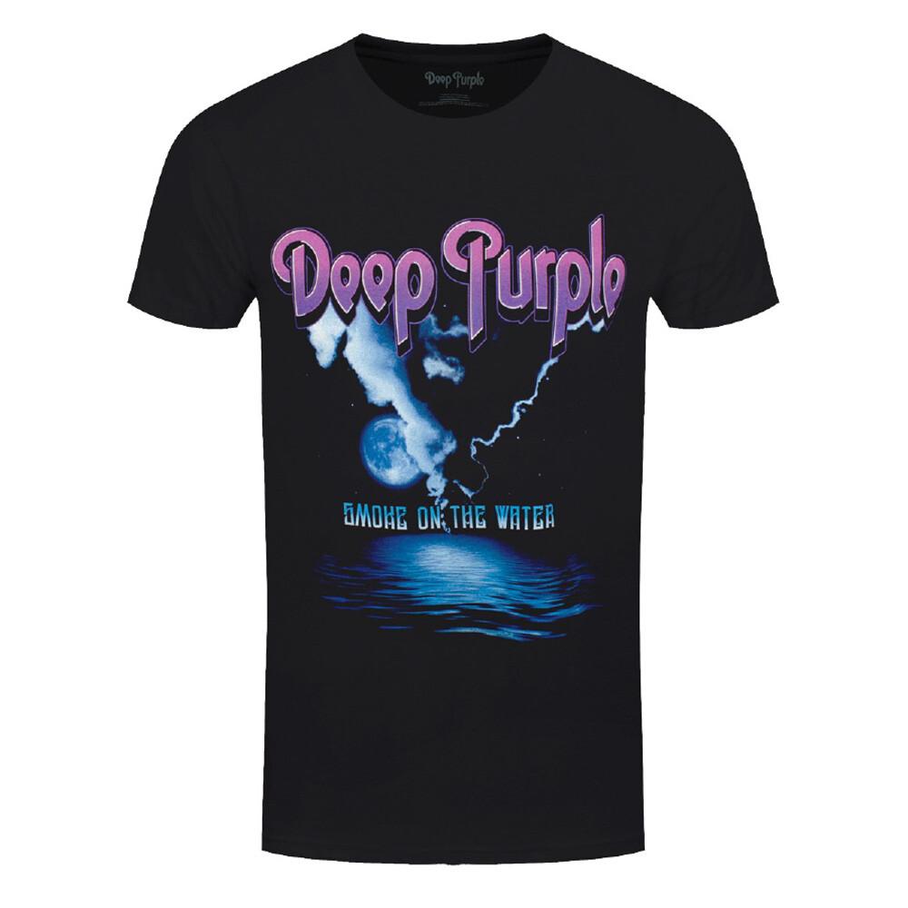 Deep Purple TShirt Smoke On The Water Band Official New Black Unisex T-Shirt S