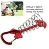 5pcs   Tent Nails Large Deck Boards Camping Tent Fixing Stakes with Spring Buckle   Wind Rope
