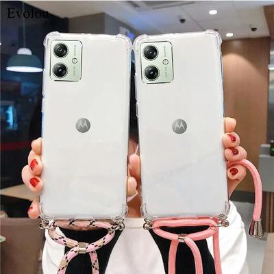 Umhängeband-Hülle für Tecno Zero 30 4G 5G X Pro Transparent Stoßfest Weiche Silikon-Rückabdeckung für Tecno GT 20 Pro 5G 10