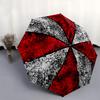 1pc Creative Design Resident Evil Cartoon Umbrella, Portable 3-Fold Compact Umbrella, Suitable for Camping, Hiking and Travel, Ideal Easter Birthday G