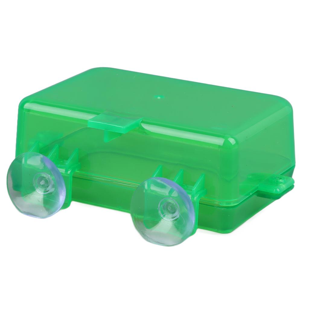 Reptile Feeder Cup Prevent Escape Reptile Feeding Dish with Suction Cup for Lizard Snake Gecko