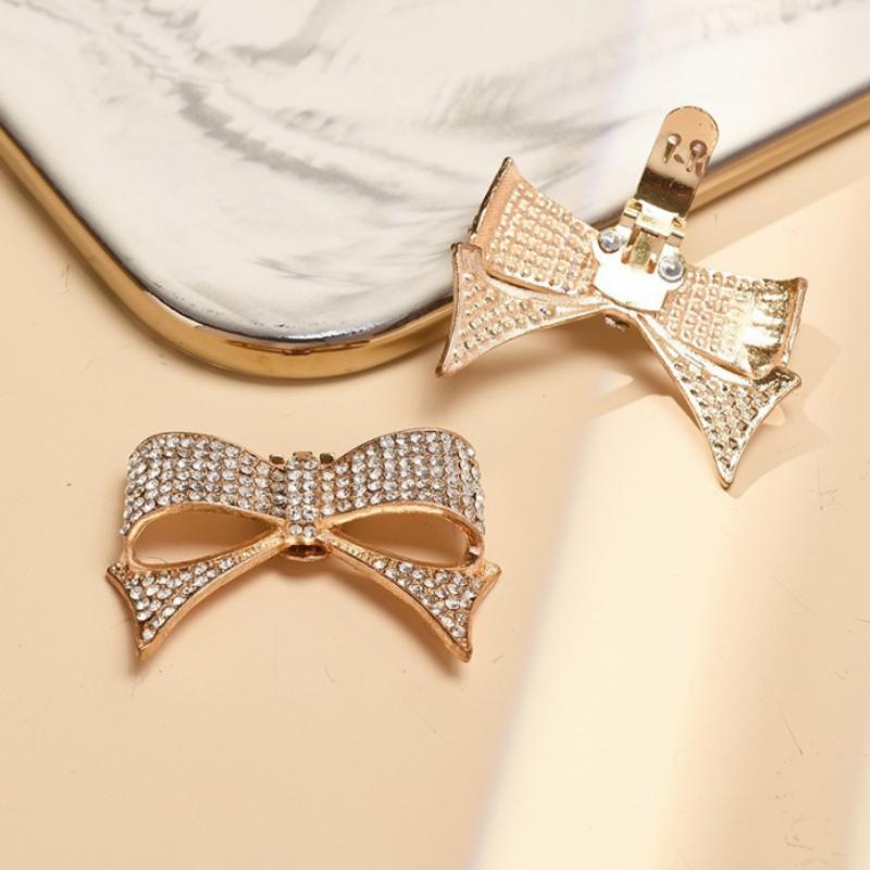 1 Pieza Decoraciones Brillantes para Zapatos Clip Hebilla de Zapato para Mujer Accesorios Tacón Alto Cuadrado Zapatos Desmontables D