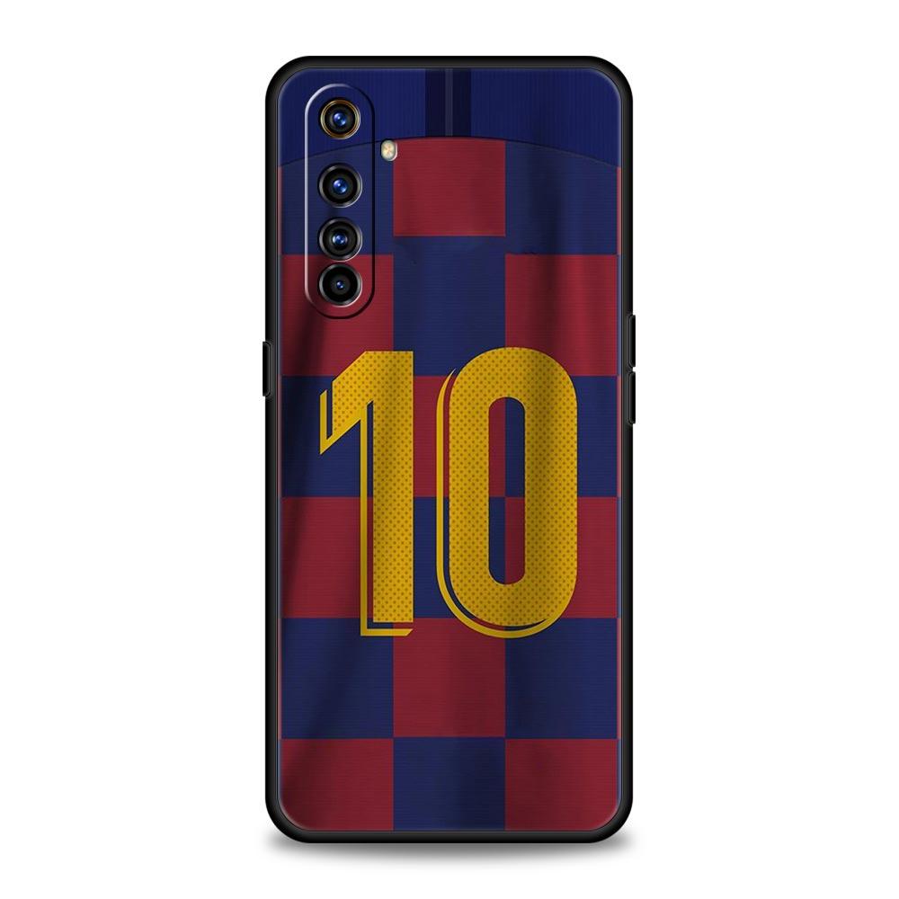Football 10 Player Case For Realme C67 C63 C55 C53 C35 C25 C21 GT 2 3 5 6 10 11 12 13 Pro Plus 5G Soft TPU Phone Cover Funda Bag Realme C55 4G