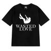 Austria Eurovision Song Contest 2025 JJ T Shirt Unisex Wasted Love Printed Short Sleeve T-shirts Men Women 100% Cotton Clothing