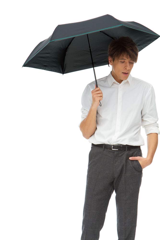 Mabu Sun and Rain Umbrella Heat Cut Ti for MEN Deep Green Rain UV Sun and Rain For For Foldable Umbrella, (Foldable) SMV-40344 Umbrella, Stylish,
