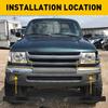 Headlight Molding Trim Lower Filler Set For 1998 1999 2000 Toyota Tacoma US EXV