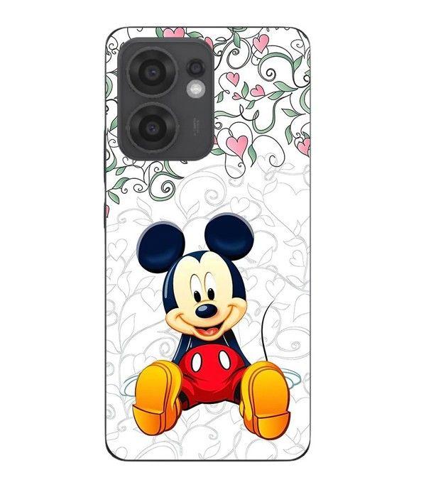 Coque Maniacase Pour Oppo Reno 13F Mickey Mouse disneyland Cartoon