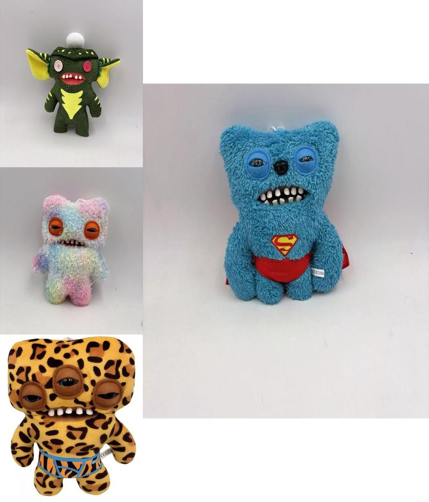 Fuggler Cute Teeth Monster Plush Keychain Soft Toy For Kids And Collectors