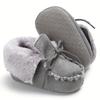 New Winter Baby Boots for Kids with Warm Soles, Infant Toddler Walking Shoes