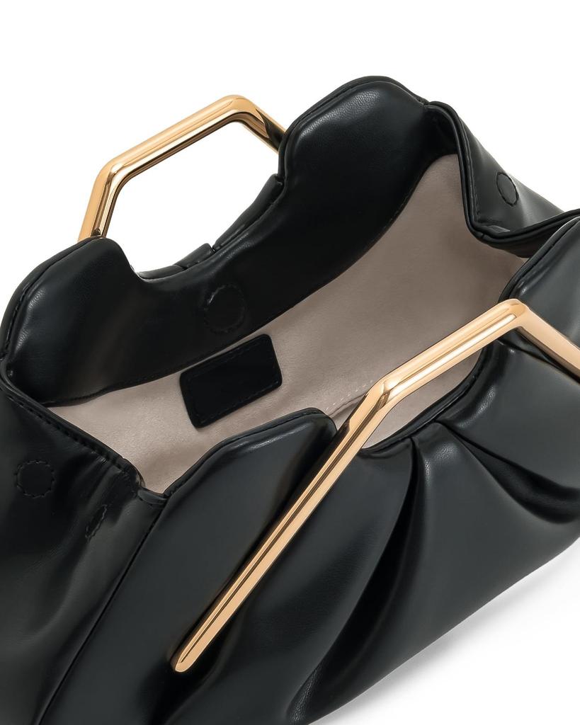 Stylish Niche Design Pleated PU Cloud Clutch Bag for Women