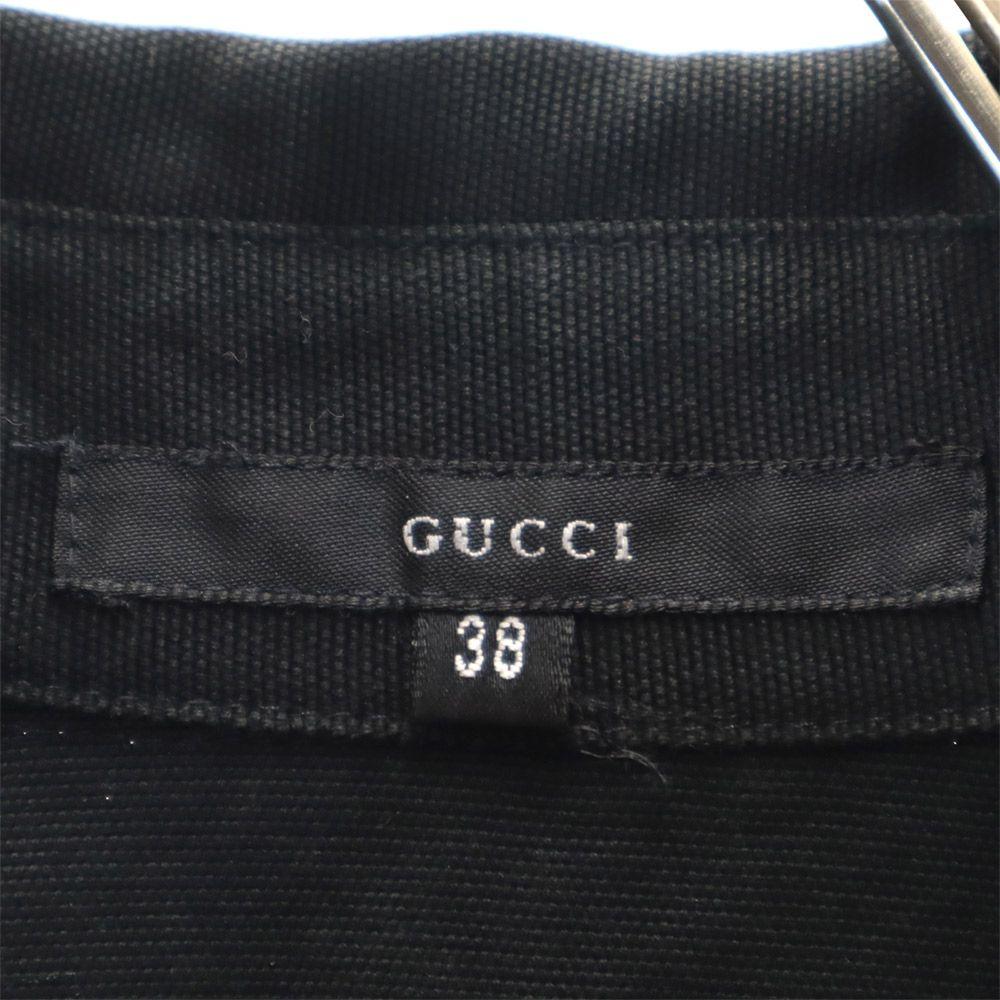 GUCCI made in Italy Cotton jacket 38 black Women Used