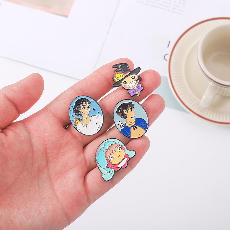 High Quality Anime Cartoon Brooch Stylish Metal Pin For Fashionable Accessories