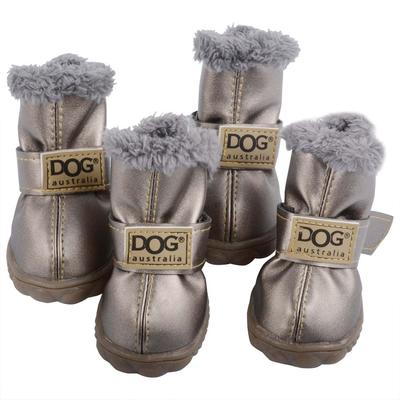 Buty dla zwierząt, pogrubione buty śniegowe dla psa, aby utrzymać ciepło, buty jesienno-zimowe dla Teddy'ego, buty VIP