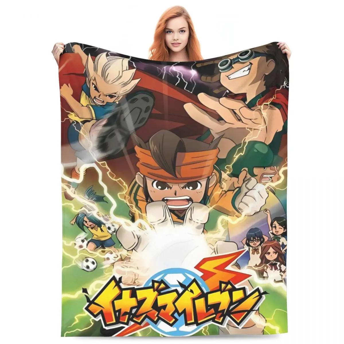 

Inazuma Eleven Blankets Flannel Textile Decor Video Game Sports Game Breathable Soft Throw Blankets for Home Travel Quilt 75x90cm