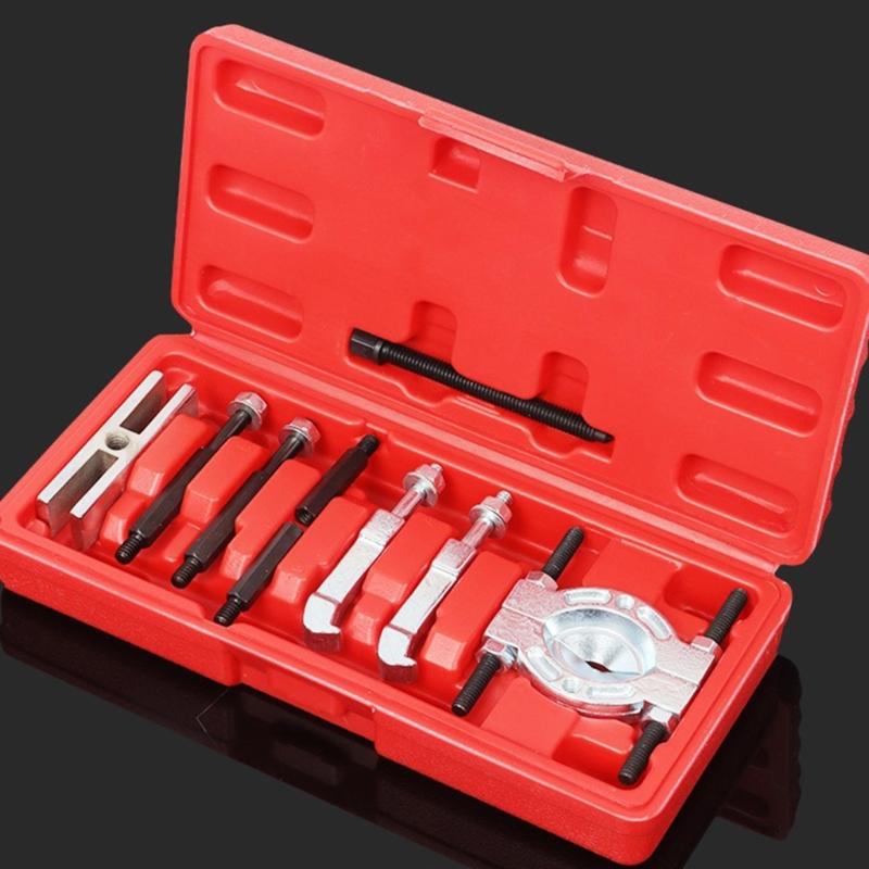 Efficient 9 Piece Disassembling Transmission Bearings Separator Puller Splitter Wheel Removal Jaws for Automotive Repair