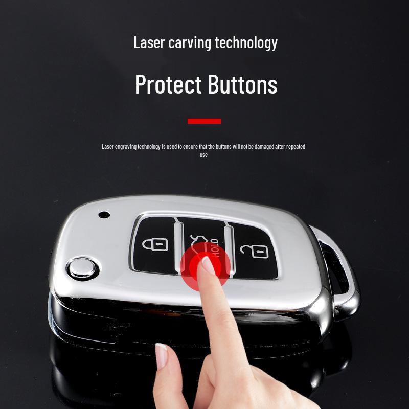 Vollabdeckung Schlüsseletui für Hyundai Elantra, Mingtu, Reina, Elantra ix35, Verna und Tucson Modelle