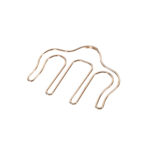 

uxcell Music Book Clip, Page Holder for Piano Sheet Music, Music Book Holder, Metal, 93 x 69 mm, Rose Gold, 1 Piece