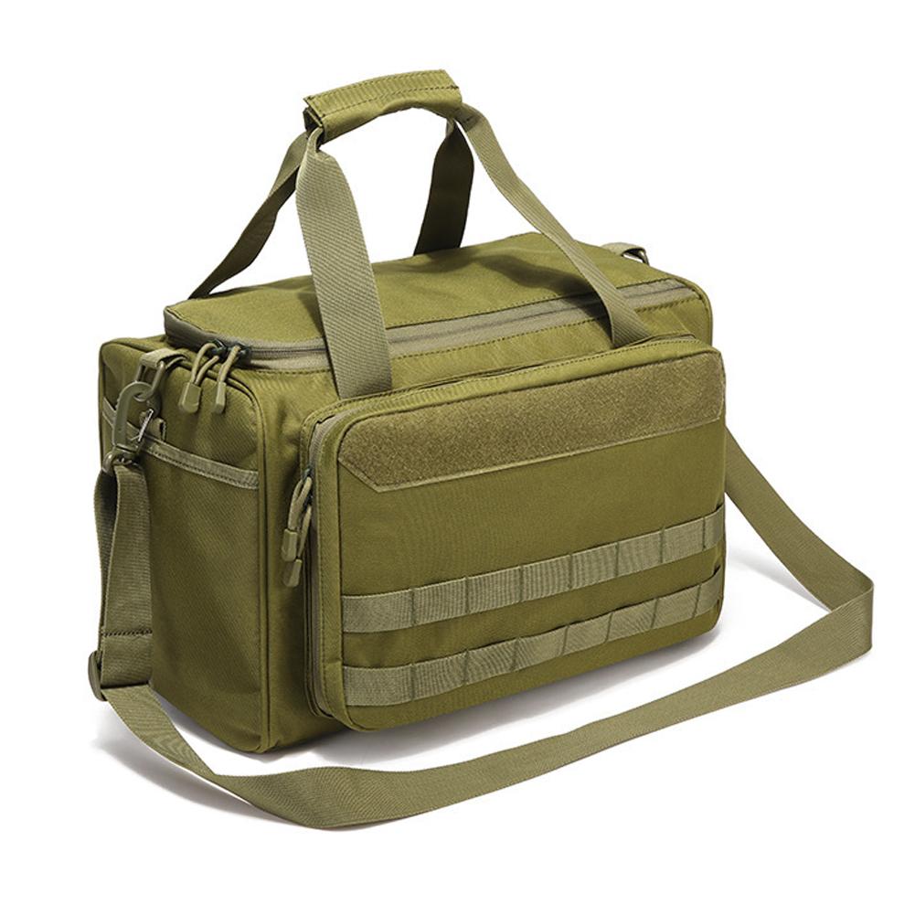 1 st Utomhussporter Förvaring Axelväska Vattentät Pistolkorg Stor Kapacitet Jakt Taktisk Mjuk Väska Camping Fiskepaket