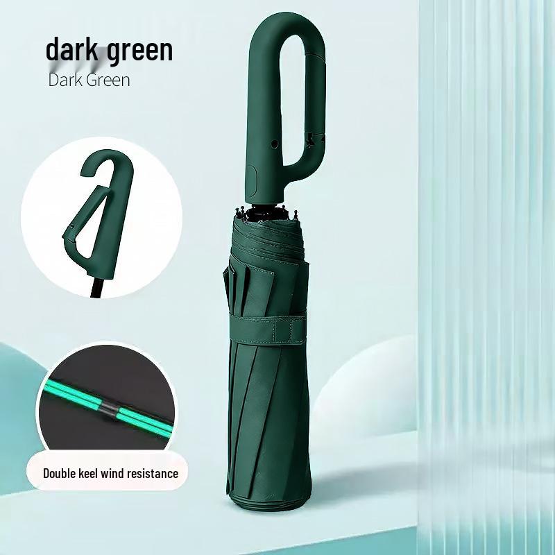 Loop Umbrella: Automatic Folding Large High-End Dual-Use Sun and Rain Umbrella for Men and Women