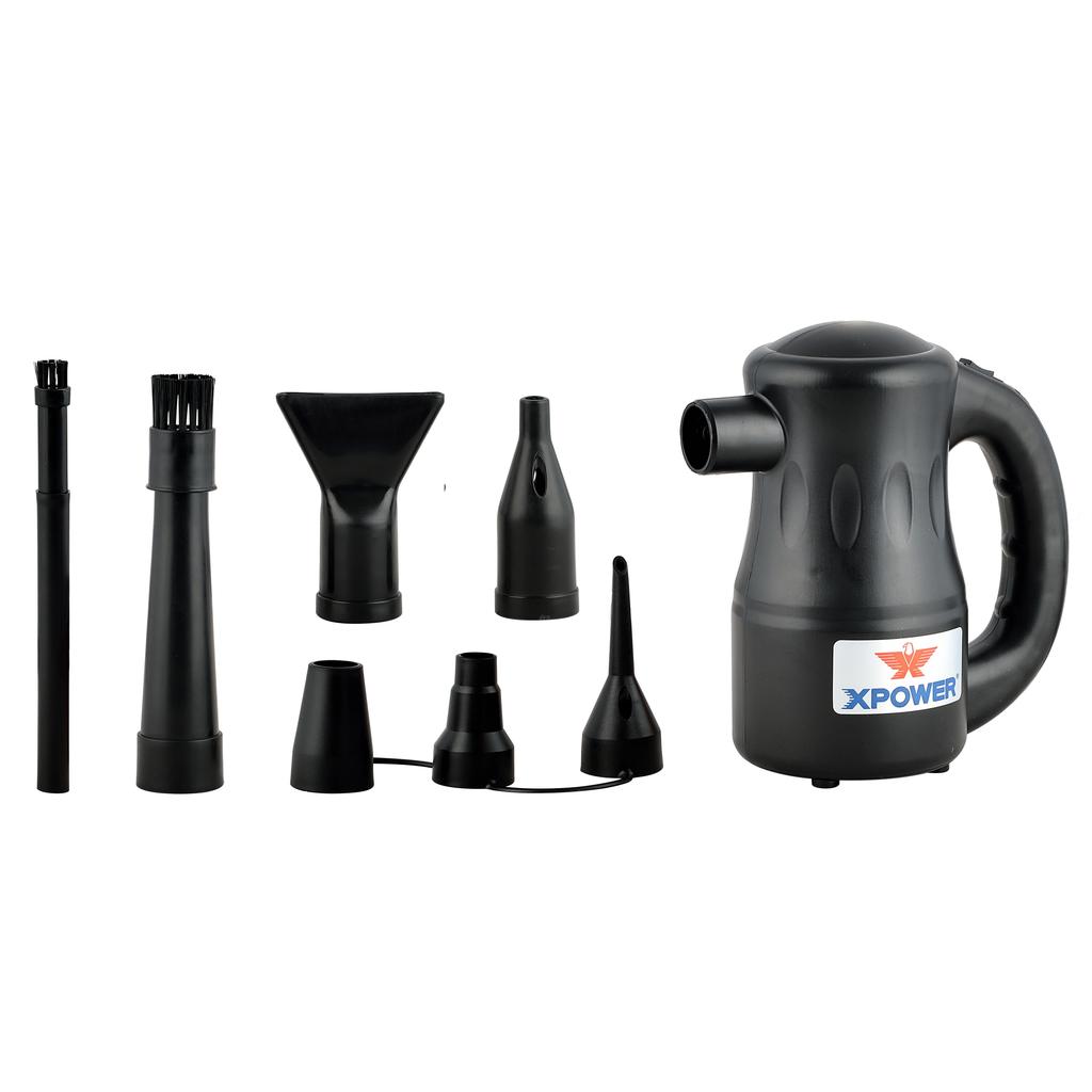 XPOWER A-2 Pro Čistič počítače Elektrický dmychadlo prachu Foukání prachu Sběrač prachu z počítače Dmychadlo 220V 550W Vzduchový prachovka