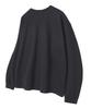 UNION GARMENTS 1997 Number Logo Loose Fit Long Sleeve T-Shirt Dark Gray [Basic Or Ribbed]