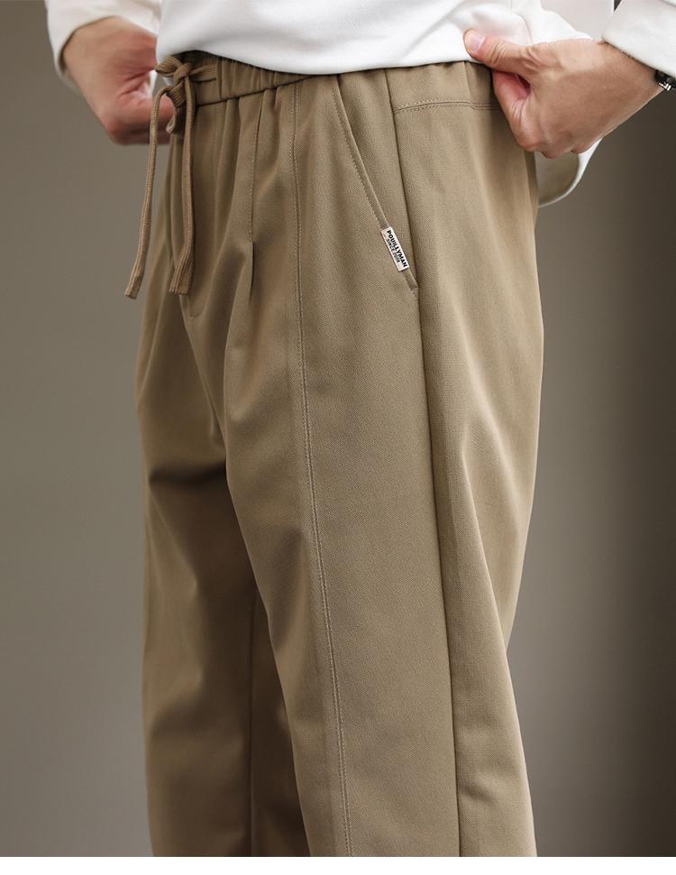 Simple and Versatile Tapered Sports Leggings, Sweatpants, Men's Casual Pants