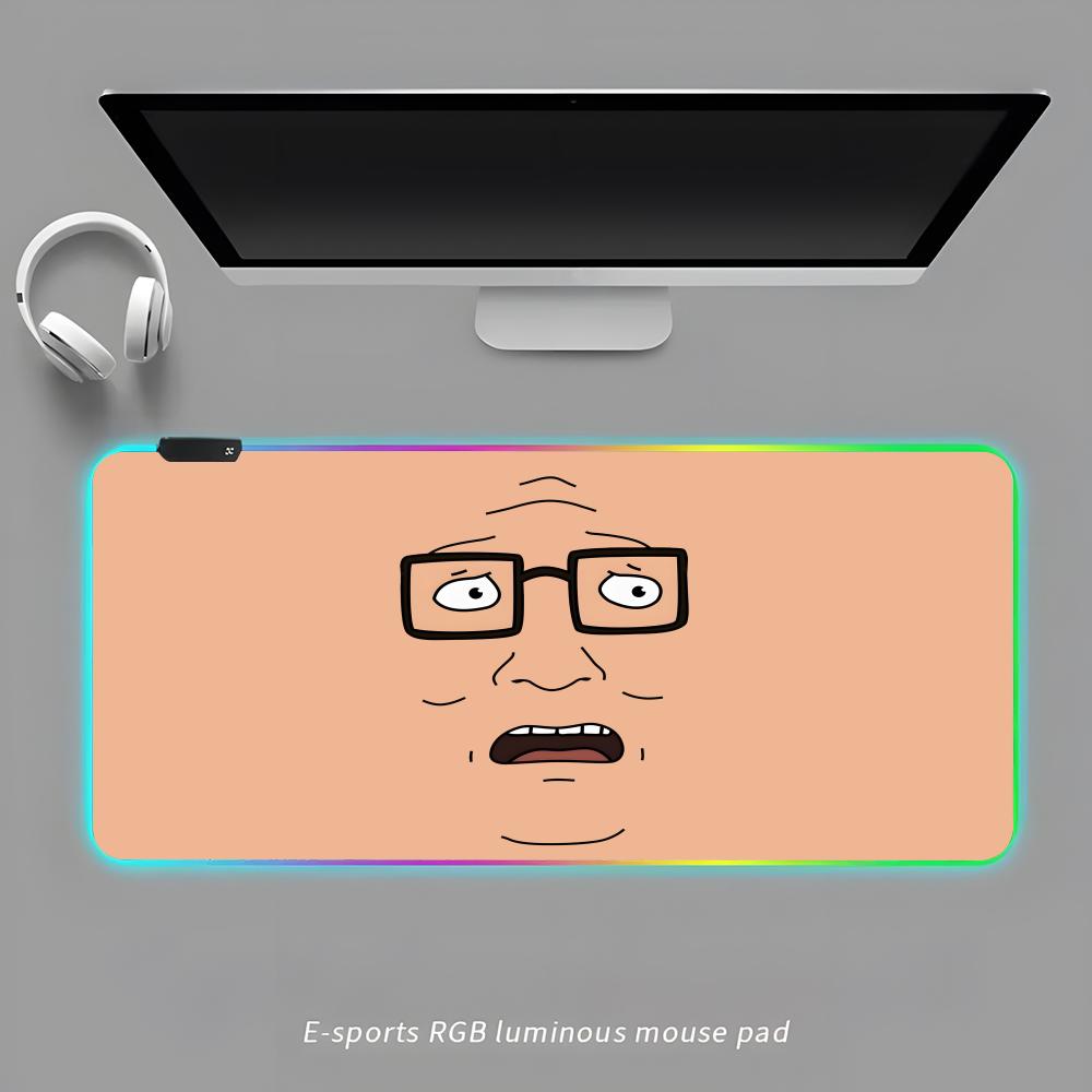 

Король холма Коврик для мыши RGB Игровой коврик для мыши Настольный коврик HD Игровой Большой светодиодная подсветка XXL Коврики для мыши RGB600x300x3mm