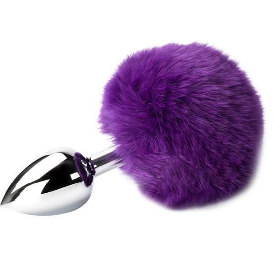 Women Masturbator Faux Fox Tail Metal Anal Plug Butt Couple Flirting Sex Toys