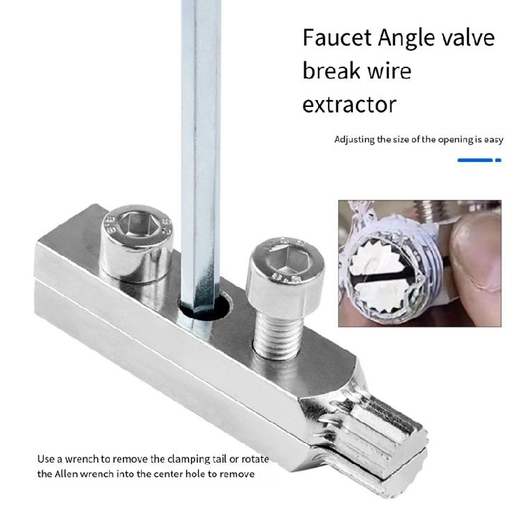 Multipurpose Tap Reverse Faucet Wire Valves Extractor Convenient for 20MM/25MM Pipe In Challenging Repair Situations