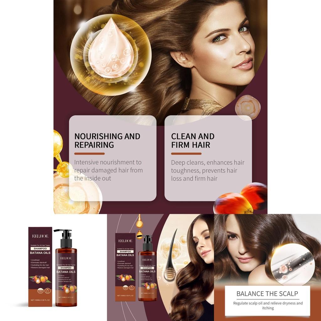 Eelhoe Batana Shampoo Moisturizing Nourishing Smoothing Hydrating For Frizzy Hair