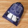 10Pcs/Set Shoe Dust Covers Non-Woven Dustproof Drawstring Clear Storage Bag Travel Pouch Bags Drying Shoes Protect Shoes