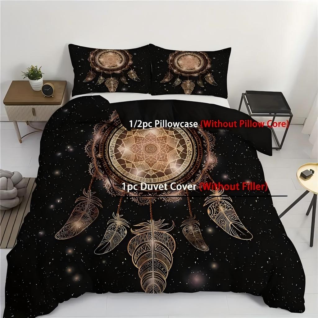 Dream catcher 3d Printed Quilt Cover Set Bohemian Galaxy Star Luxury Bedding Set Polyester Home Soft Comfortable Duvet Cover set