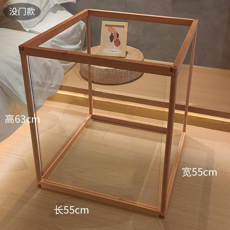 

Solid Wood Splice Fence for Pets Indoor Separation Fence Transparent Dog Cage for Small Dogs Pet Fences Products Accessories