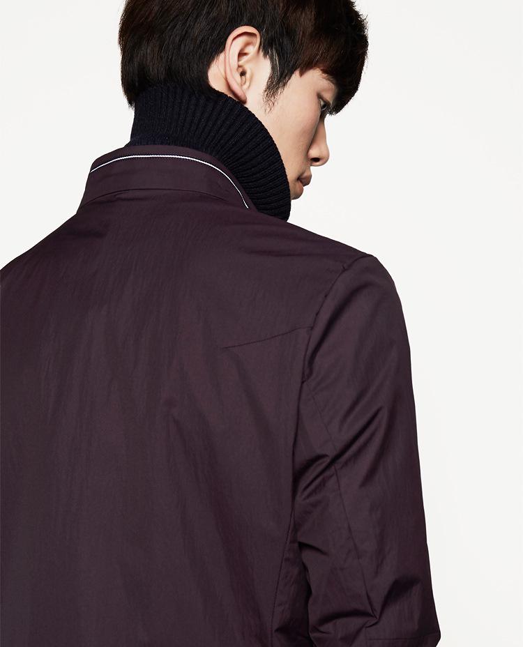 Męska kurtka Goldberg w stylu koreańskim z teksturą – Wygodna, modna i wykwintna odzież wierzchnia