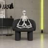 Reusable Halloween Decoration 3ft Life Size Skeleton, Full Body Posable Plastic Skeleton Prop, Realistic Model Human Bones for Yard Patio Lawn Garden