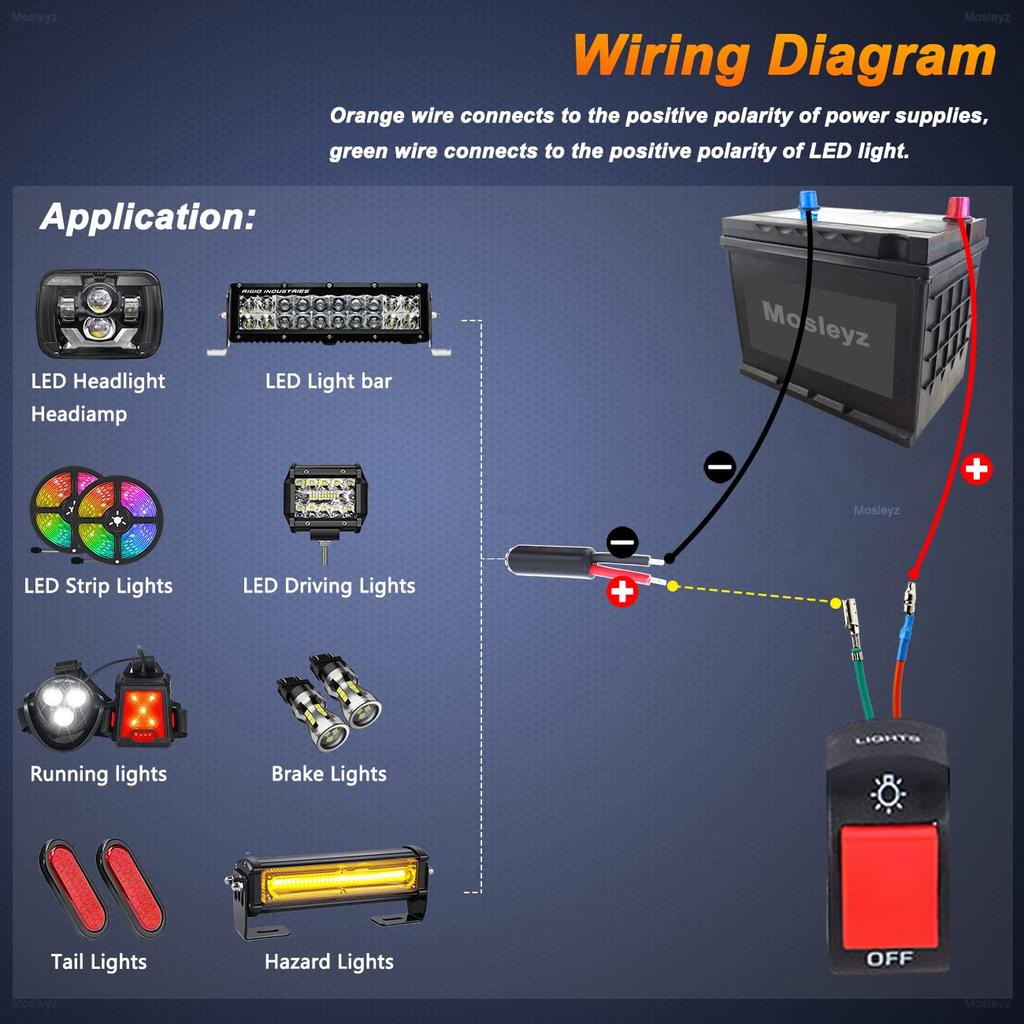 1 Piece Motorcycle Handlebar Switch Handlebar Toggle Switch With On Off Push Button For U5 U7 U2 Motorcycles Scooter Electrombile Motorbike-7/8Inch