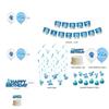 Cheerful Blue's Clues Birthday Party Decoration Set Featuring Colorful Cake Toppers And Swirls
