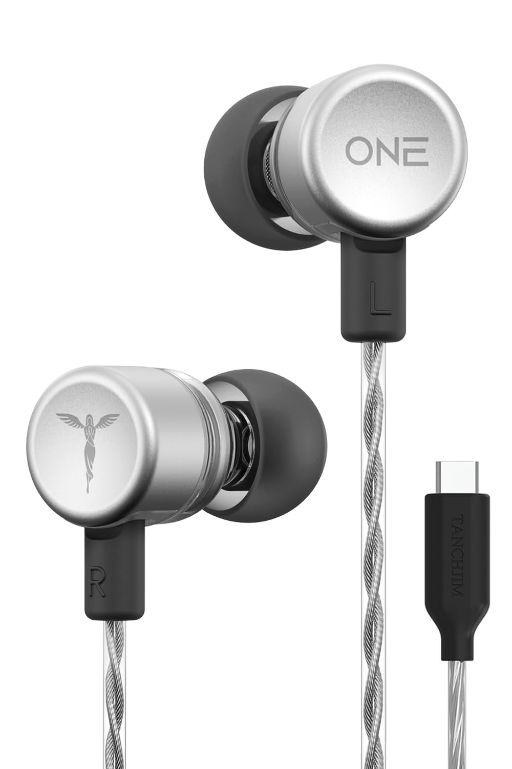 

TANCHJIM ONE HiFi Earphones 10mm Dynamic Driver Certified Triple Composite Back Cavity 0.78mm 2-Pin Interchangeable Connector High-Performance